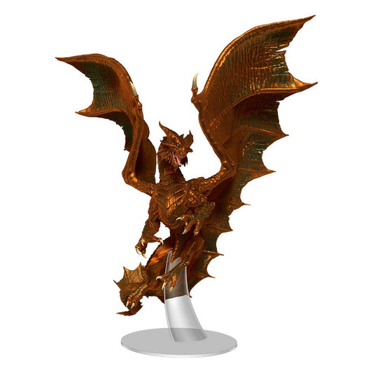 D&D Icons of the Realms Prepainted Miniature Adult Copper Dragon 0634482962503