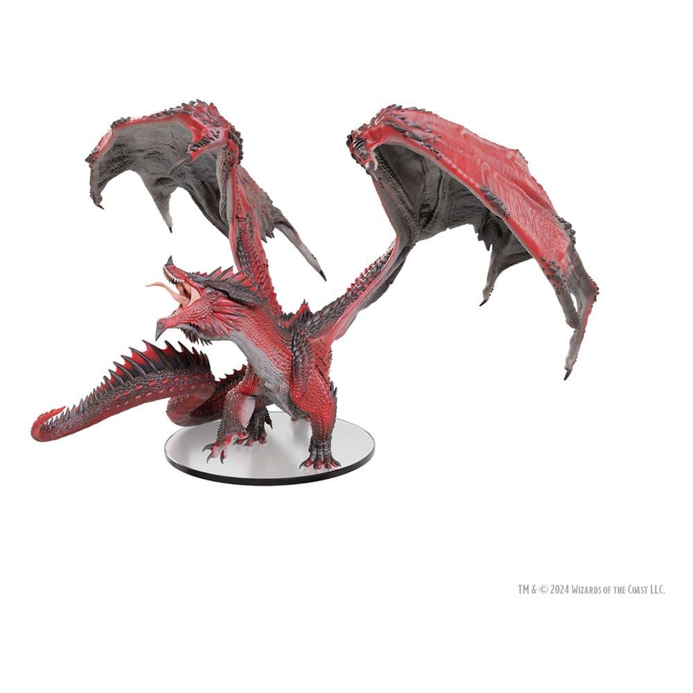 D&D Icons of the Realms Prepainted Miniature Adult Red Dragon Tyrant 18 cm 0634482963210