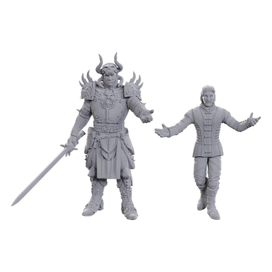 D&D Nolzur's Marvelous Miniatures Unpainted Miniature Sarevok Anchev & Raphael 0634482963715