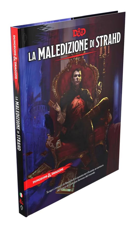 Dungeons & Dragons RPG Adventure La Maledizione di Strahd italian 9780786967902