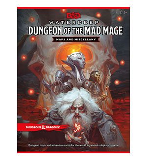 Dungeons & Dragons RPG Waterdeep: Dungeon of the Mad Mage - Maps & Miscellany english 9780786966653