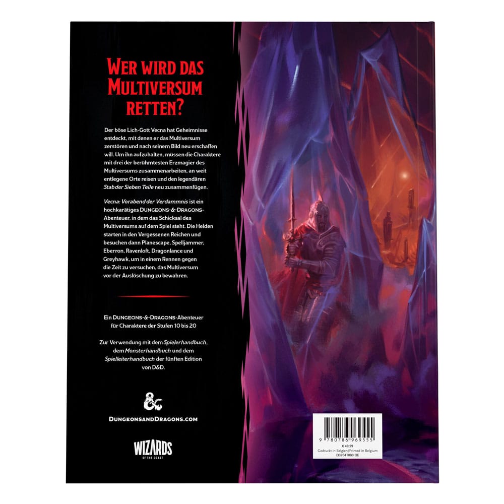 Dungeons & Dragons RPG Adventure Vecna: Vorabend der Verdammnis german 9780786969555