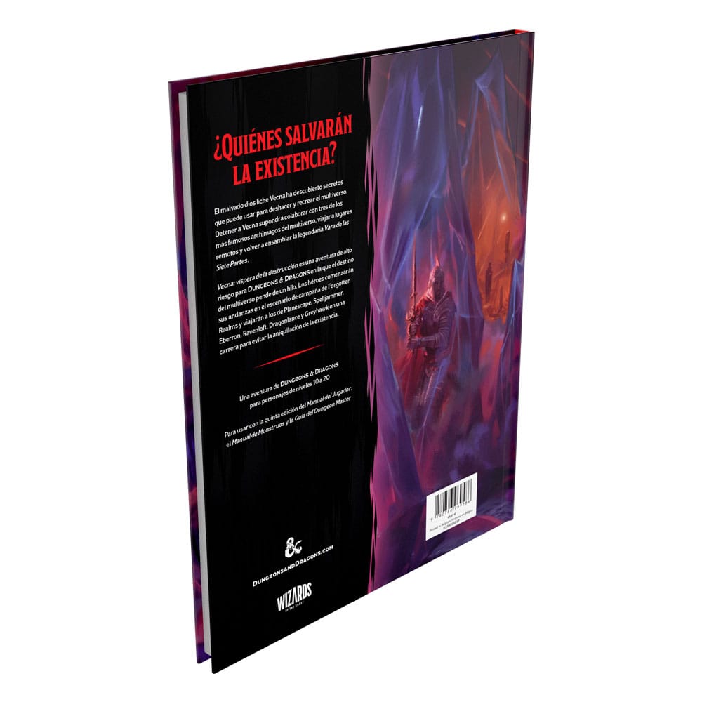 Dungeons & Dragons RPG Adventure Vecna: Víspera de la Destrucción spanish 9780786969586