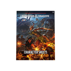 Dungeons & Dragons RPG Character Sheets 2024 english 9780786969807