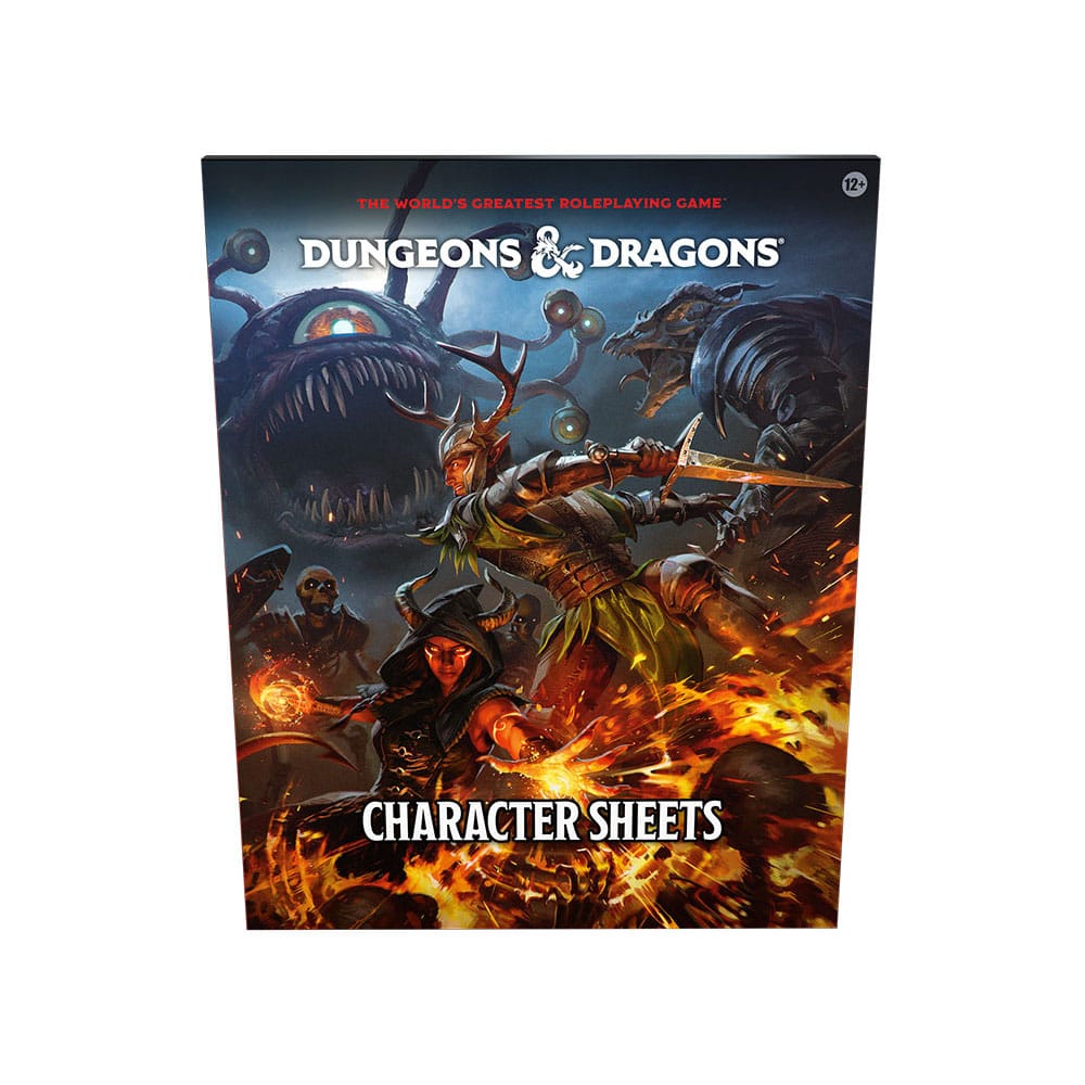 Dungeons & Dragons RPG Character Sheets 2024 english 9780786969807