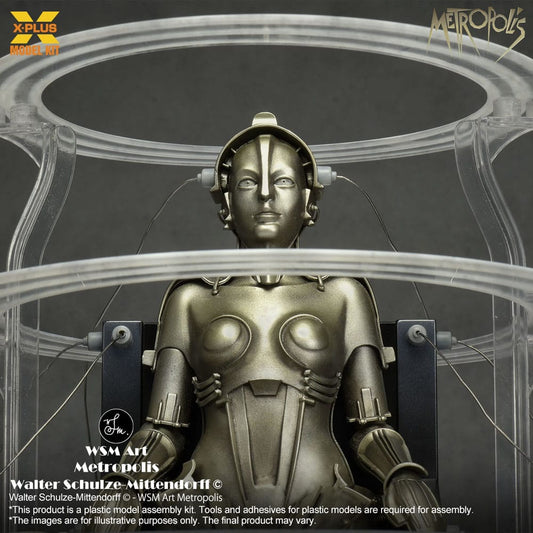 Metropolis Plastic Model Kit 1/8 Maschinenmensch Seated Ver. 18 cm 4532149022576