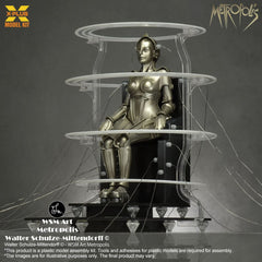 Metropolis Plastic Model Kit 1/8 Maschinenmensch Seated Ver. 18 cm 4532149022576