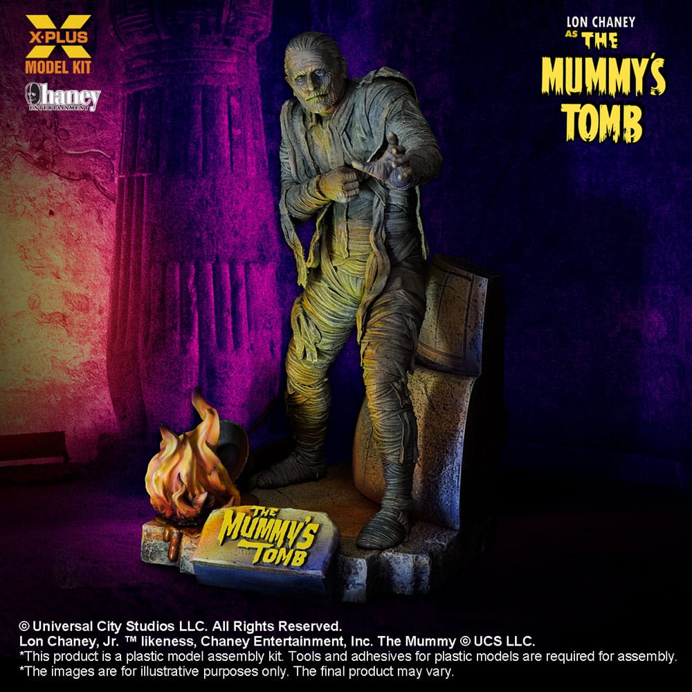 The Mummy´s Tomb Plastic Model Kit 1/8 Lon Chaney Jr. as Mummy 23 cm 4532149021623