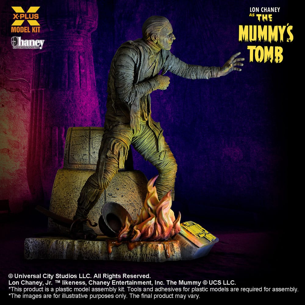 The Mummy´s Tomb Plastic Model Kit 1/8 Lon Chaney Jr. as Mummy 23 cm 4532149021623