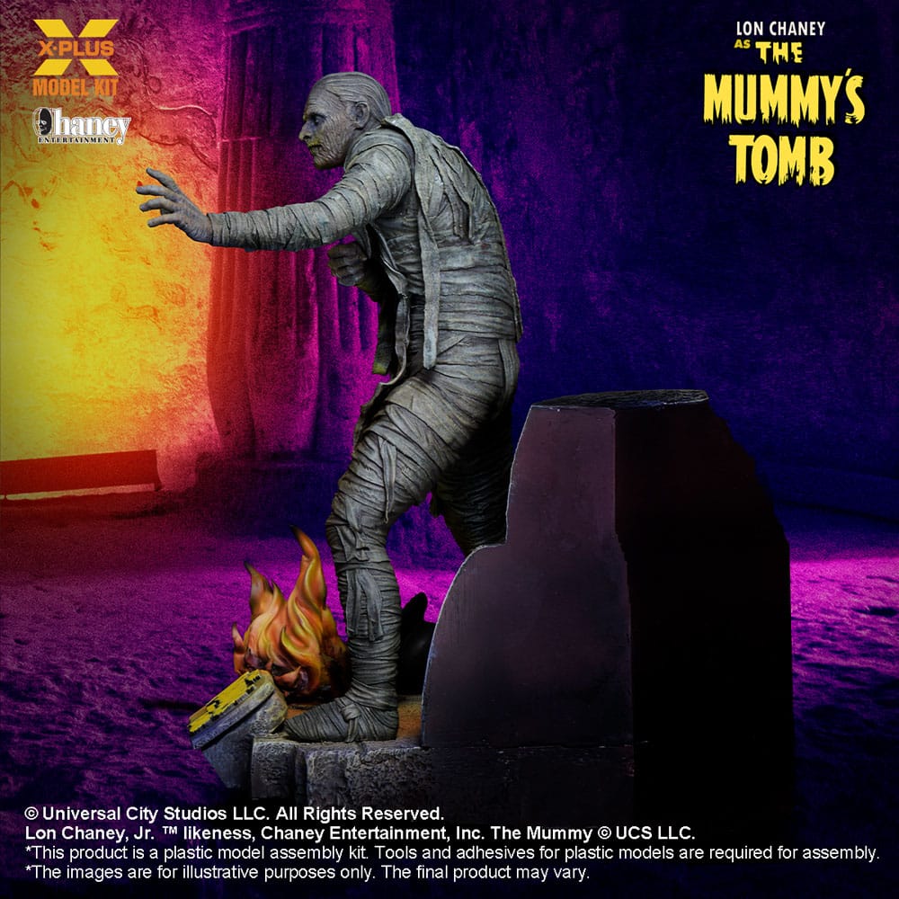 The Mummy´s Tomb Plastic Model Kit 1/8 Lon Chaney Jr. as Mummy 23 cm 4532149021623