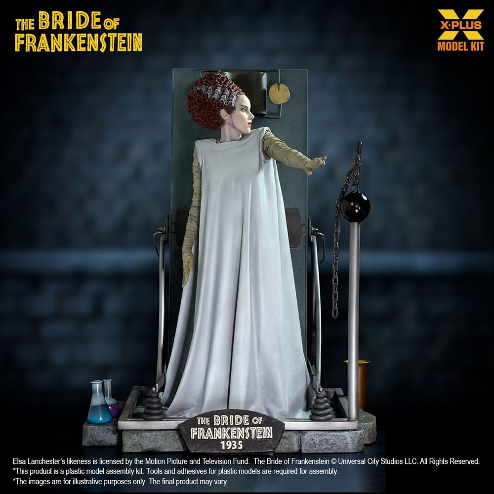 The Bride of Frankenstein Plastic Model Kit 1/8 Bride of Frankenstein 21 cm 4532149022385