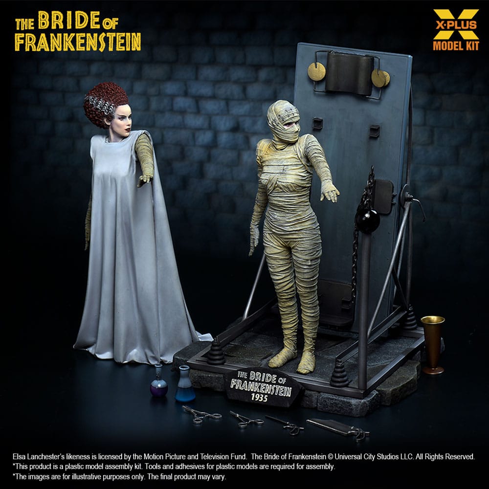 The Bride of Frankenstein Plastic Model Kit 1/8 Bride of Frankenstein 21 cm 4532149022385