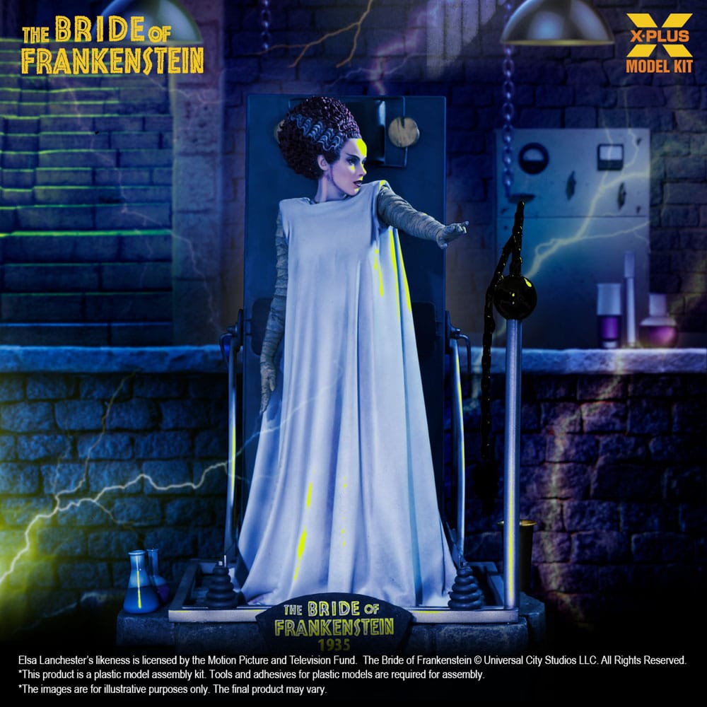 The Bride of Frankenstein Plastic Model Kit 1/8 Bride of Frankenstein 21 cm 4532149022385