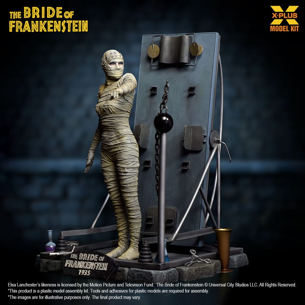 The Bride of Frankenstein Plastic Model Kit 1/8 Bride of Frankenstein 21 cm 4532149022385