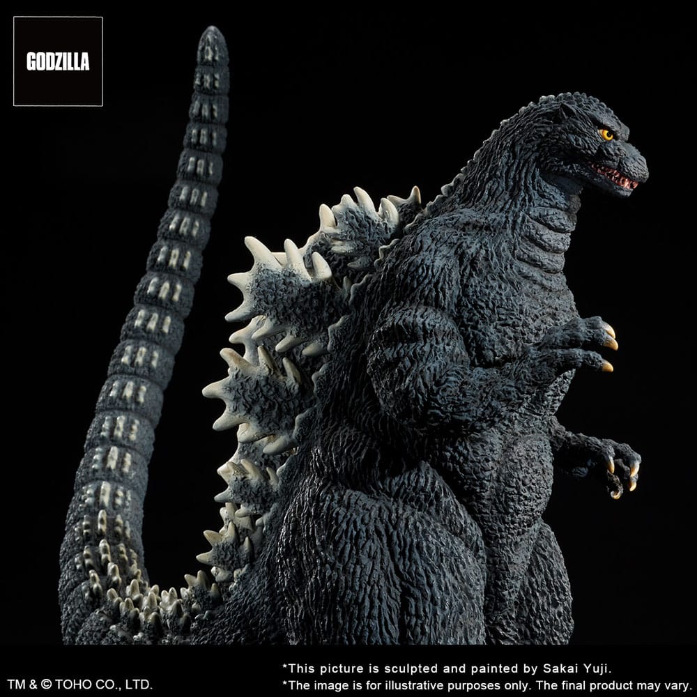 Godzilla 1993 TOHO Yuji Sakai Modeling Collection PVC Statue Godzilla Gallant Figure in the Suzuka Mountains 35 cm 4532149022798