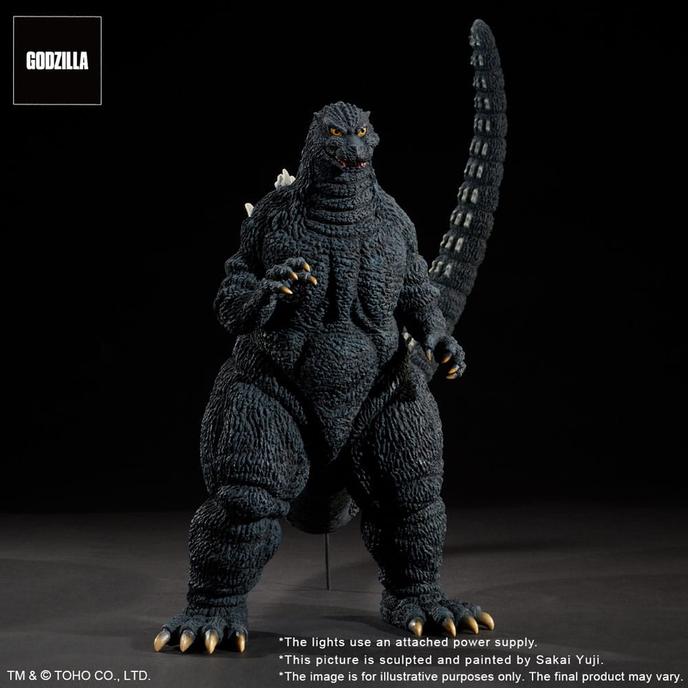 Godzilla 1993 TOHO Yuji Sakai Modeling Collection PVC Statue Godzilla Gallant Figure in the Suzuka Mountains 35 cm 4532149022798