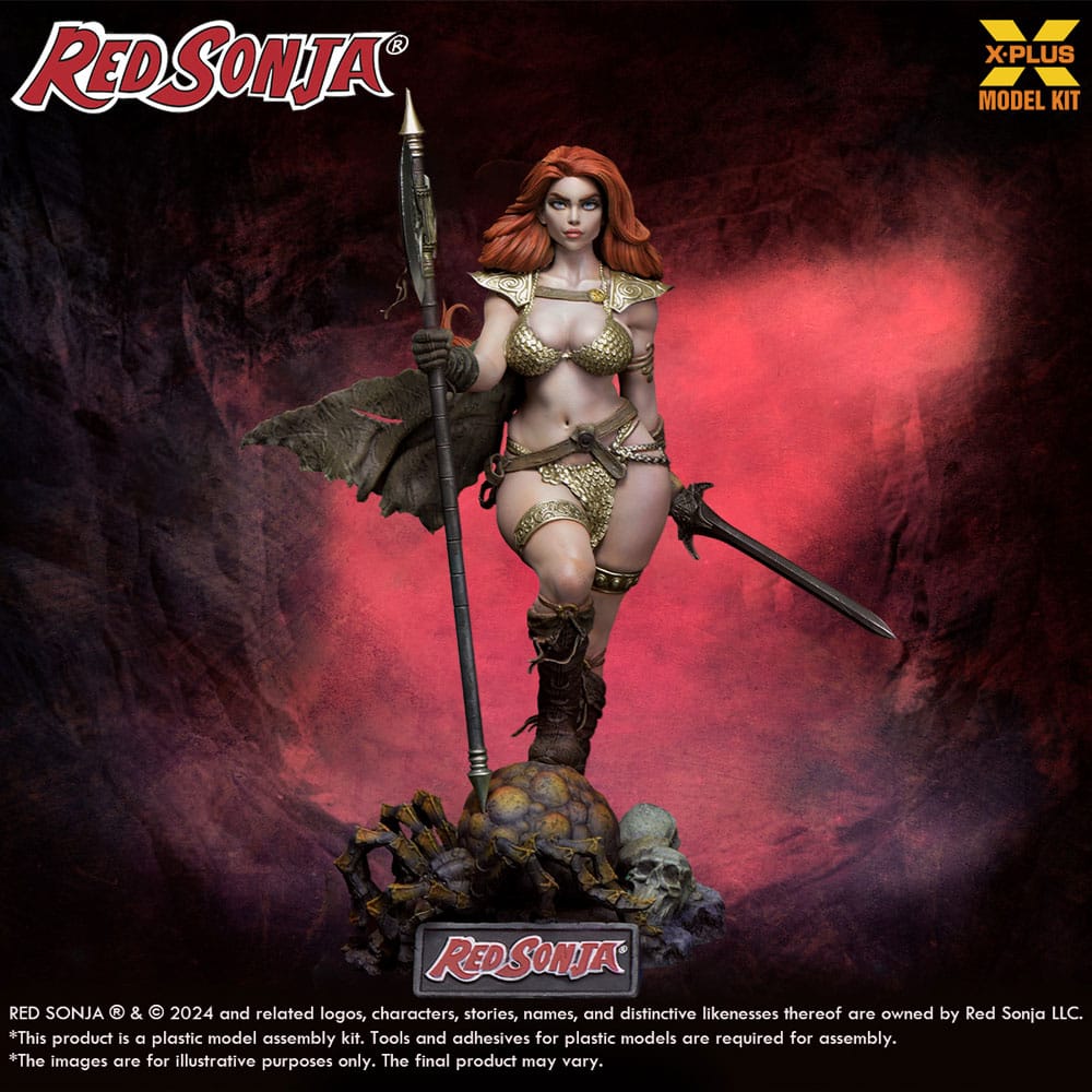 Red Sonja Plastic Model Kit 1/8 Red Sonja 27 cm 4532149022897