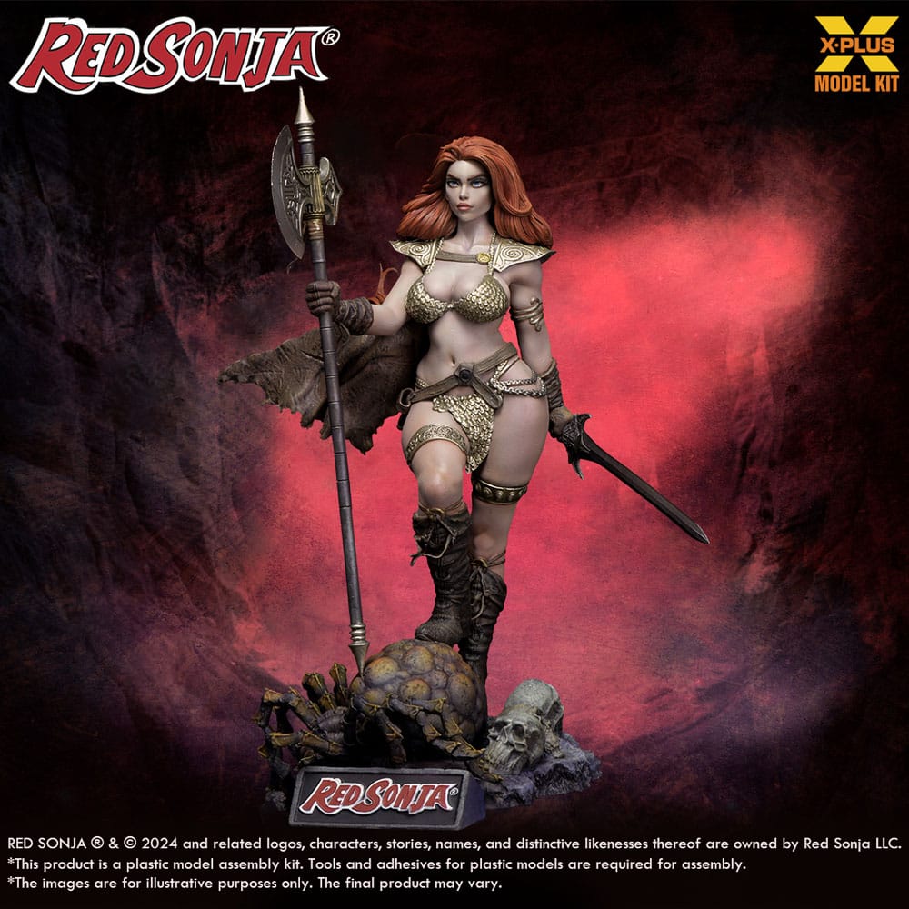 Red Sonja Plastic Model Kit 1/8 Red Sonja 27 cm 4532149022897