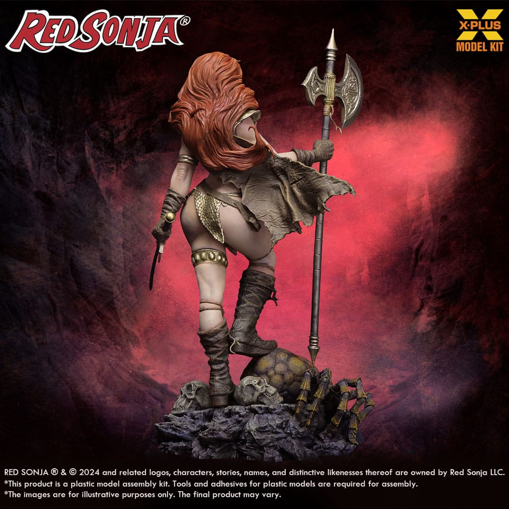 Red Sonja Plastic Model Kit 1/8 Red Sonja 27 cm 4532149022897