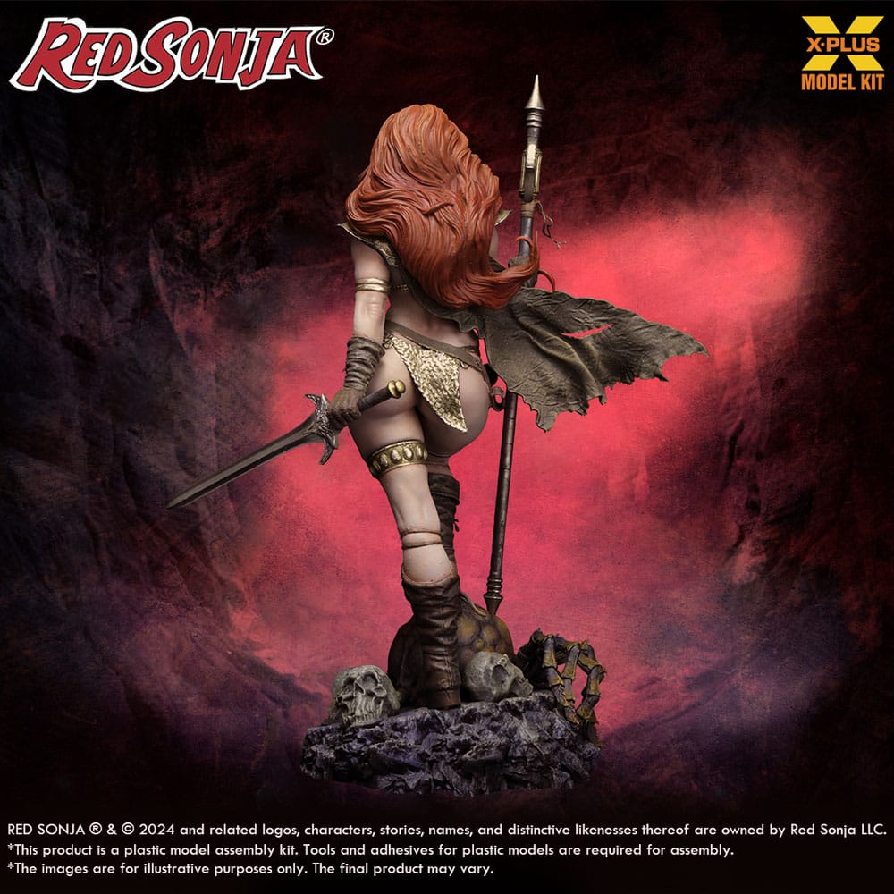 Red Sonja Plastic Model Kit 1/8 Red Sonja 27 cm 4532149022897