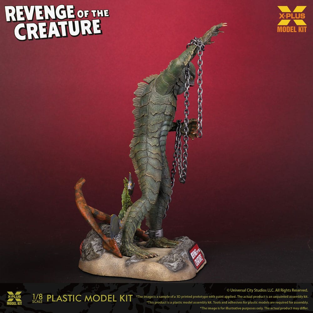 Revenge of the Creature Plastic Model Kit 1/8 Creature 28 cm 4532149023894