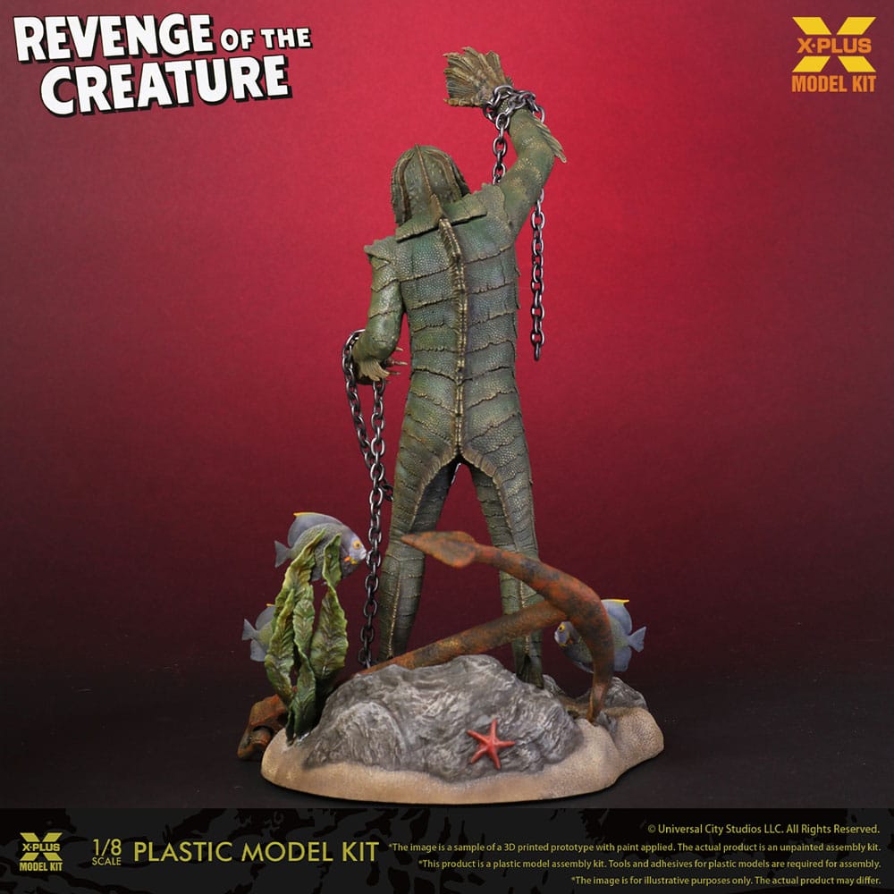 Revenge of the Creature Plastic Model Kit 1/8 Creature 28 cm 4532149023894