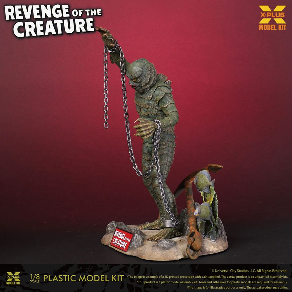 Revenge of the Creature Plastic Model Kit 1/8 Creature 28 cm 4532149023894