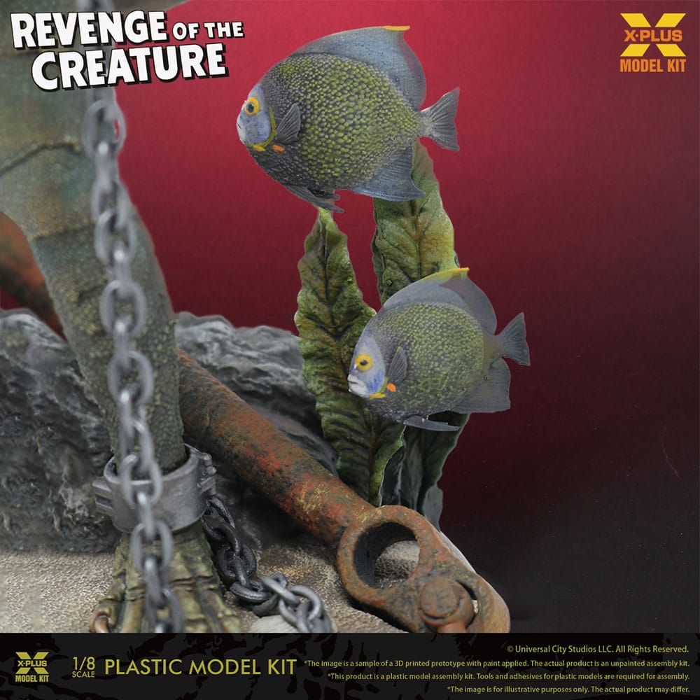 Revenge of the Creature Plastic Model Kit 1/8 Creature 28 cm 4532149023894