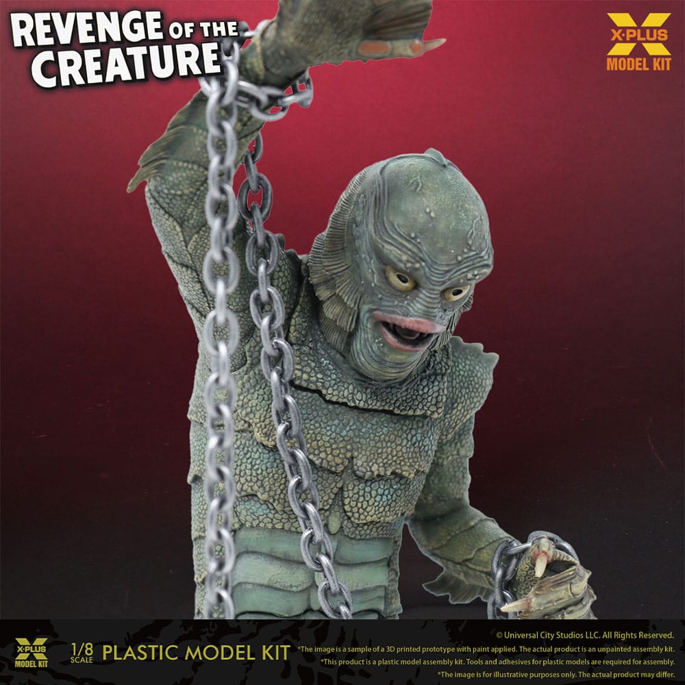 Revenge of the Creature Plastic Model Kit 1/8 Creature 28 cm 4532149023894