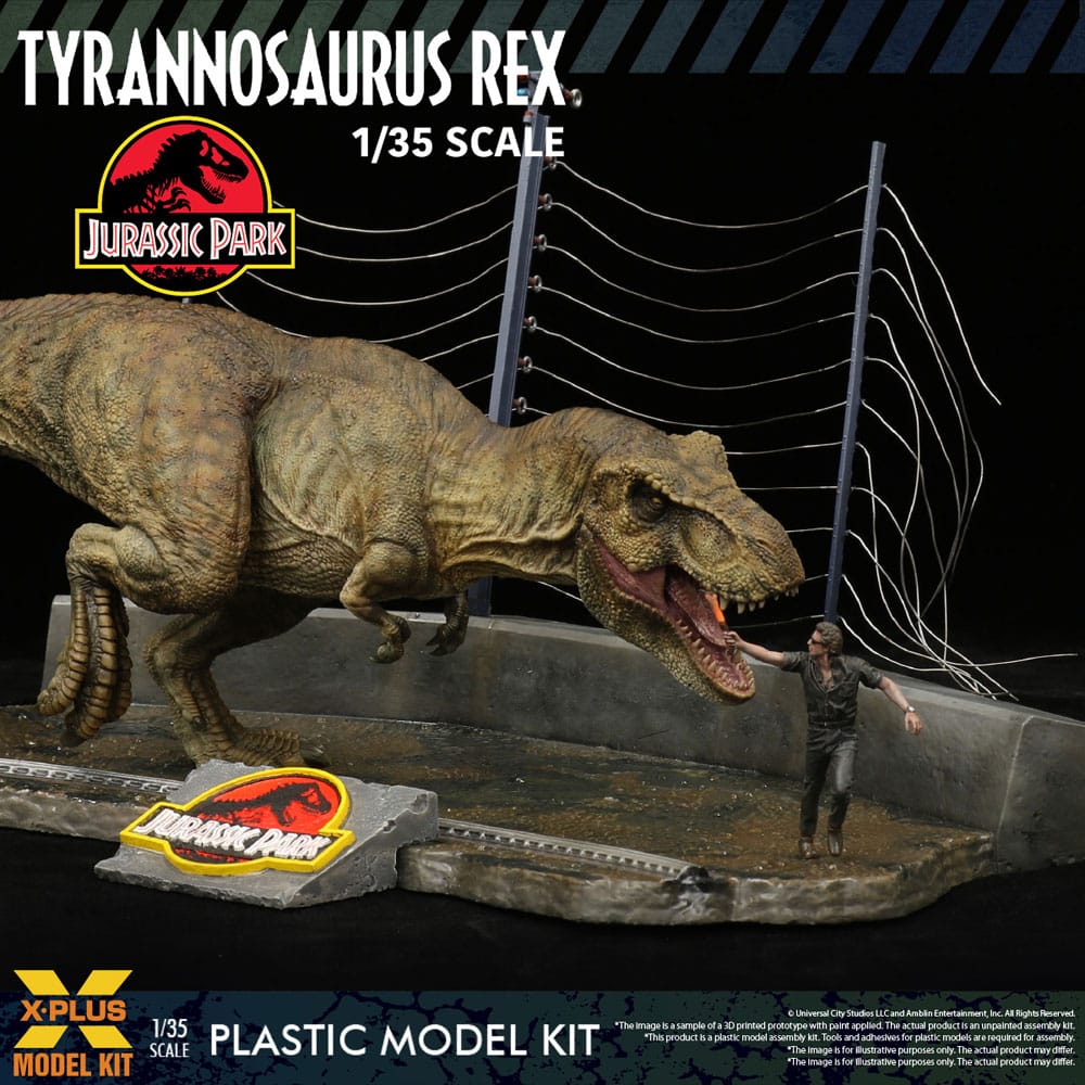 Jurassic Park Plastic Model Kit 1/35 Tyrannosaurus Rex 42 cm 4532149023917