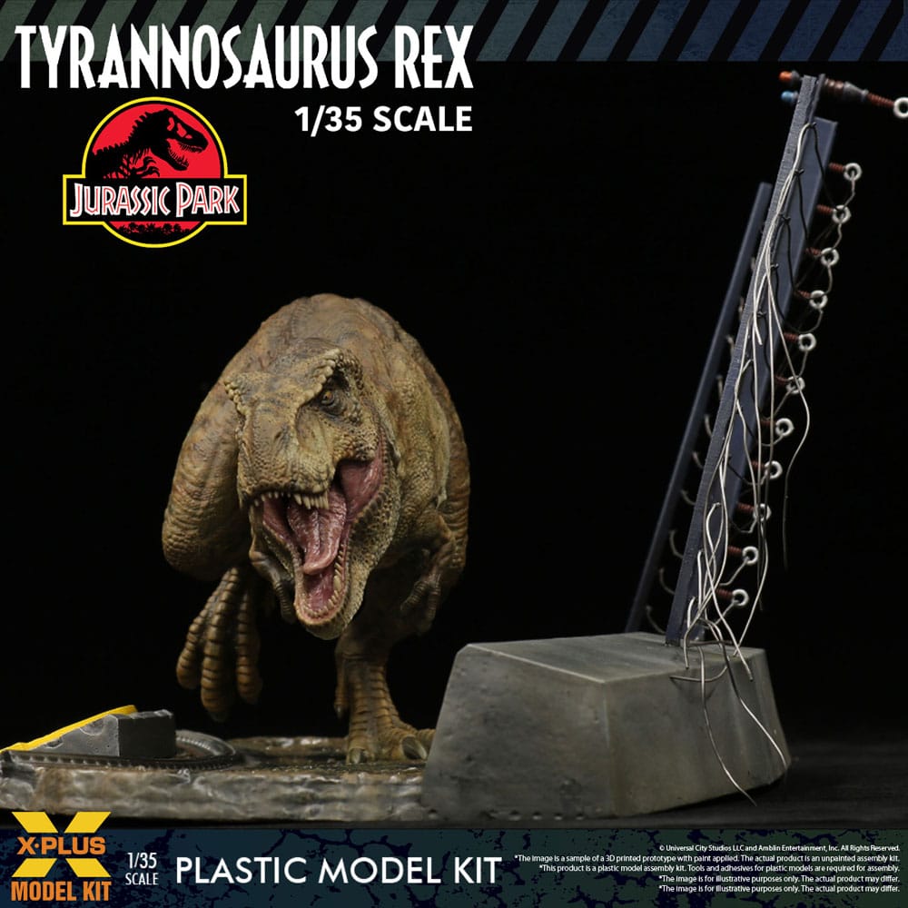 Jurassic Park Plastic Model Kit 1/35 Tyrannosaurus Rex 42 cm 4532149023917