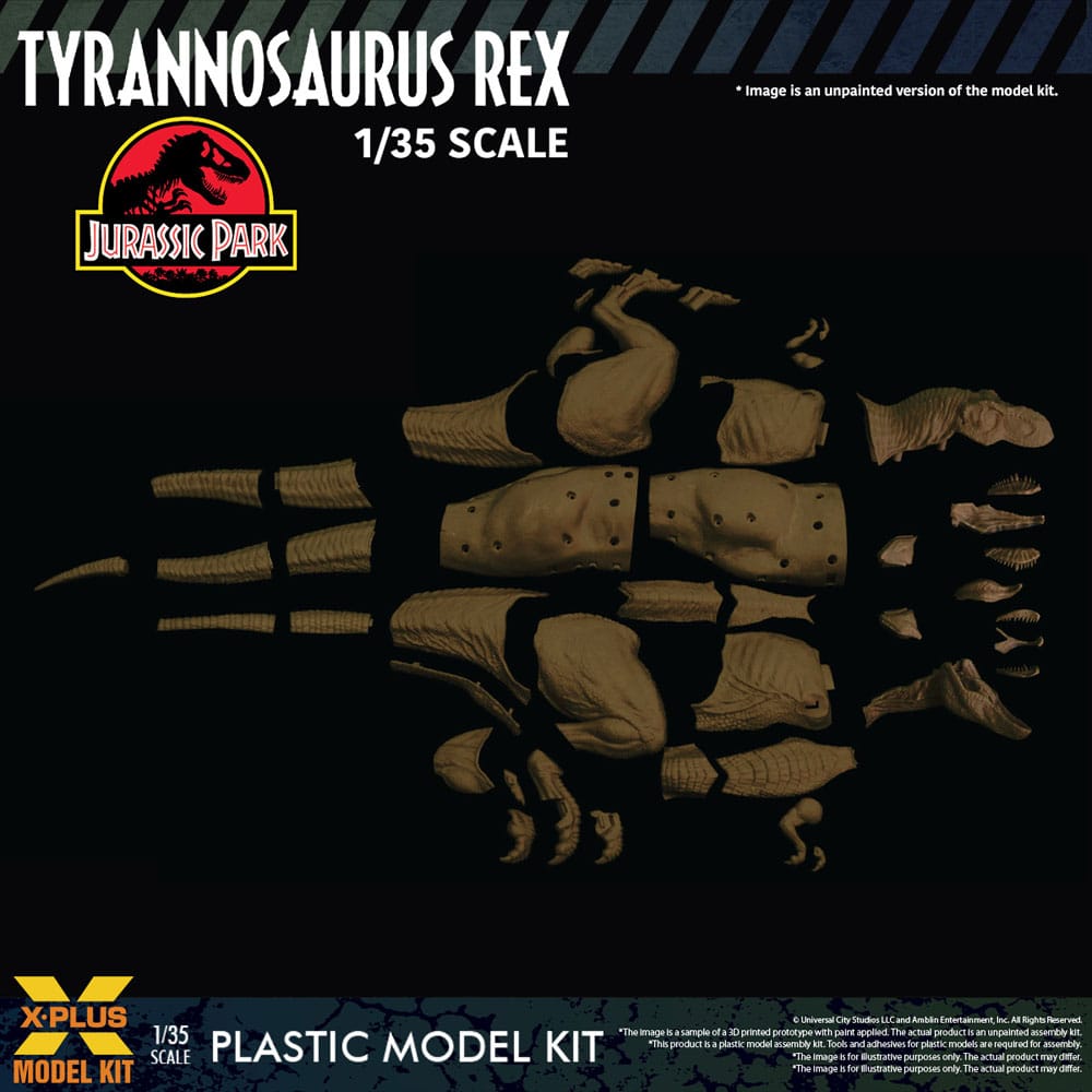 Jurassic Park Plastic Model Kit 1/35 Tyrannosaurus Rex 42 cm 4532149023917