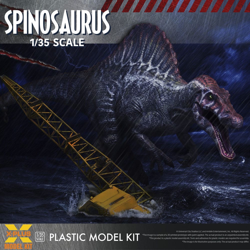 Jurassic Park III Plastic Model Kit 1/35 Spinosaurus 41 cm 4532149023924