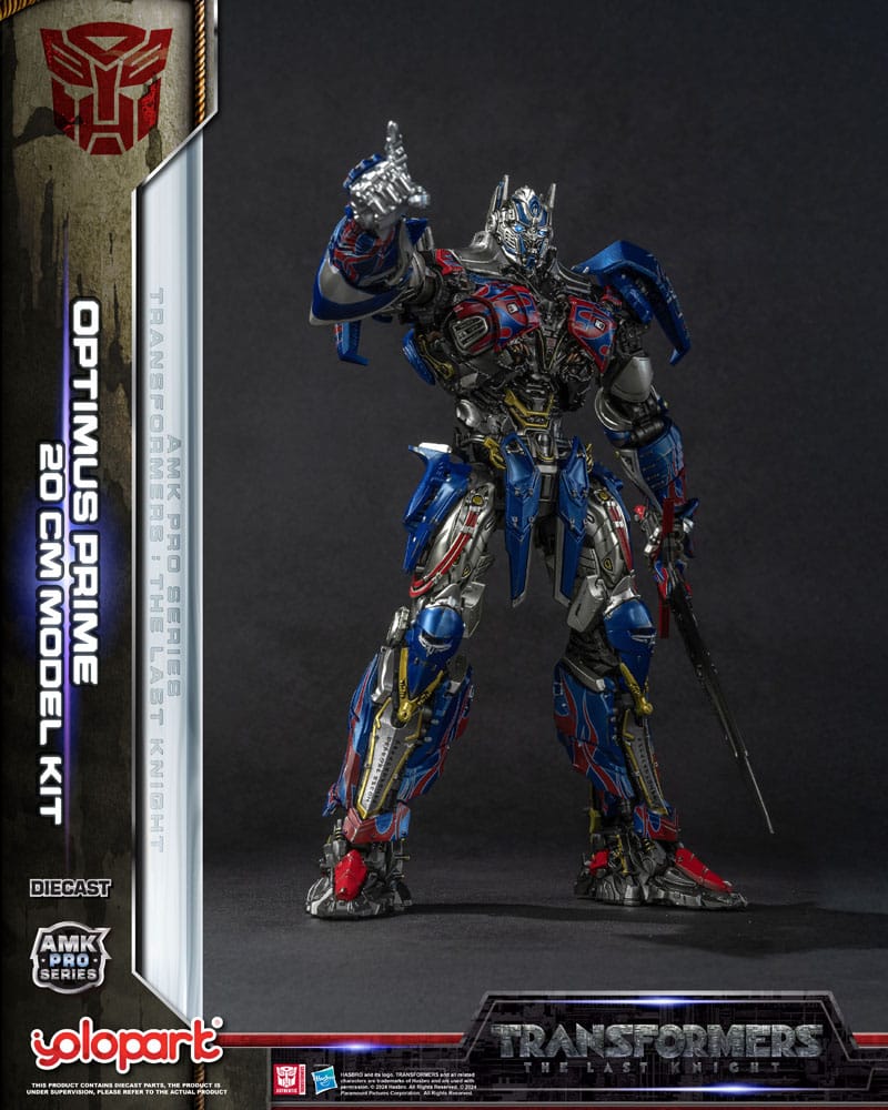 Transformers: The Last Knight AMK Pro Series Plastic Model Kit Optimus Prime (Oversea Version) 20 cm 4897131752139