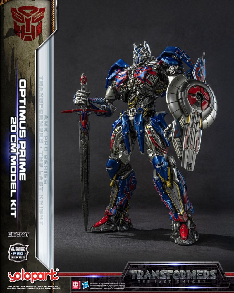 Transformers: The Last Knight AMK Pro Series Plastic Model Kit Optimus Prime (Oversea Version) 20 cm 4897131752139