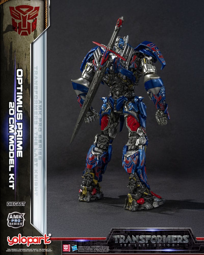 Transformers: The Last Knight AMK Pro Series Plastic Model Kit Optimus Prime (Oversea Version) 20 cm 4897131752139