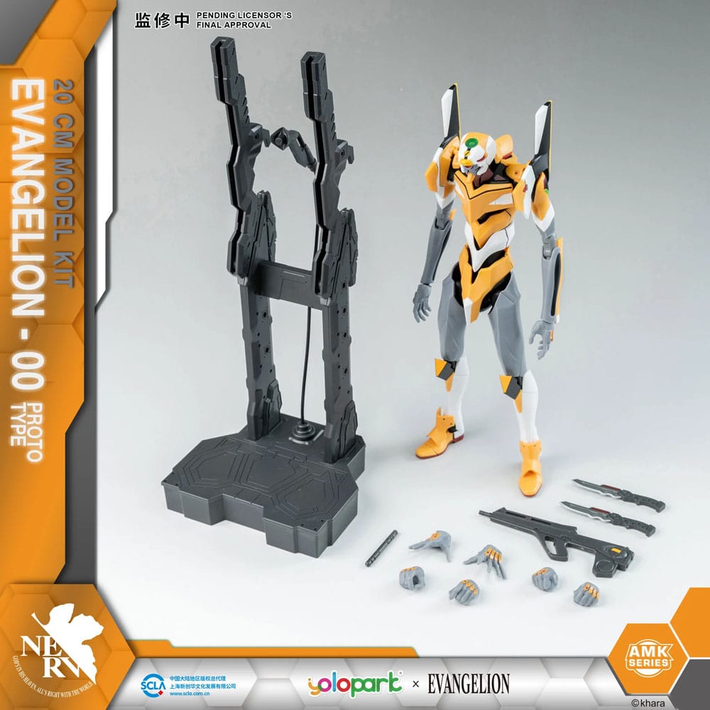 Neon Genesis Evangelion AMK Series Plastic Model Kit Eva-00 20 cm 4897131751729