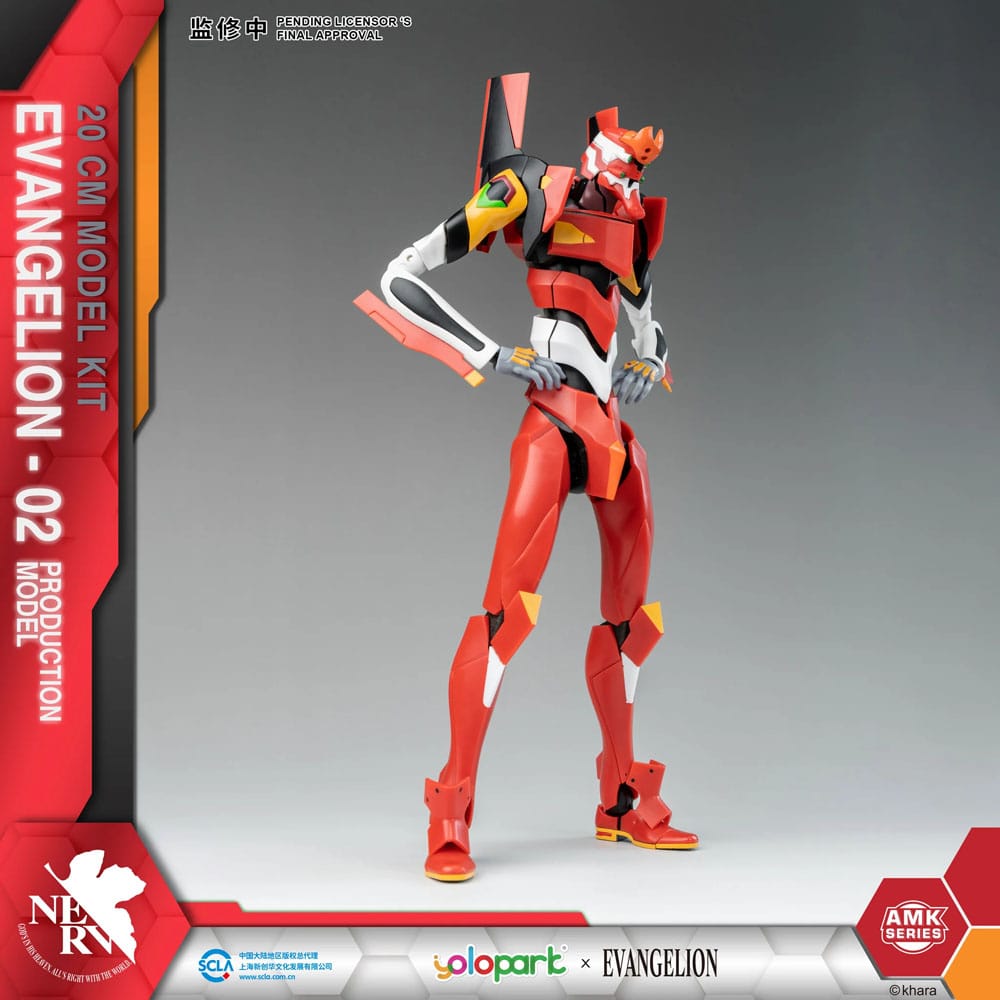 Neon Genesis Evangelion AMK Series Plastic Model Kit Eva-02 20 cm 4897131751736