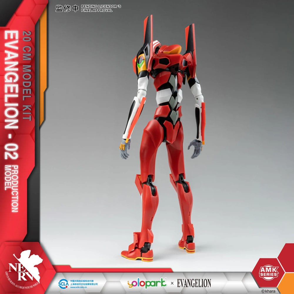 Neon Genesis Evangelion AMK Series Plastic Model Kit Eva-02 20 cm 4897131751736