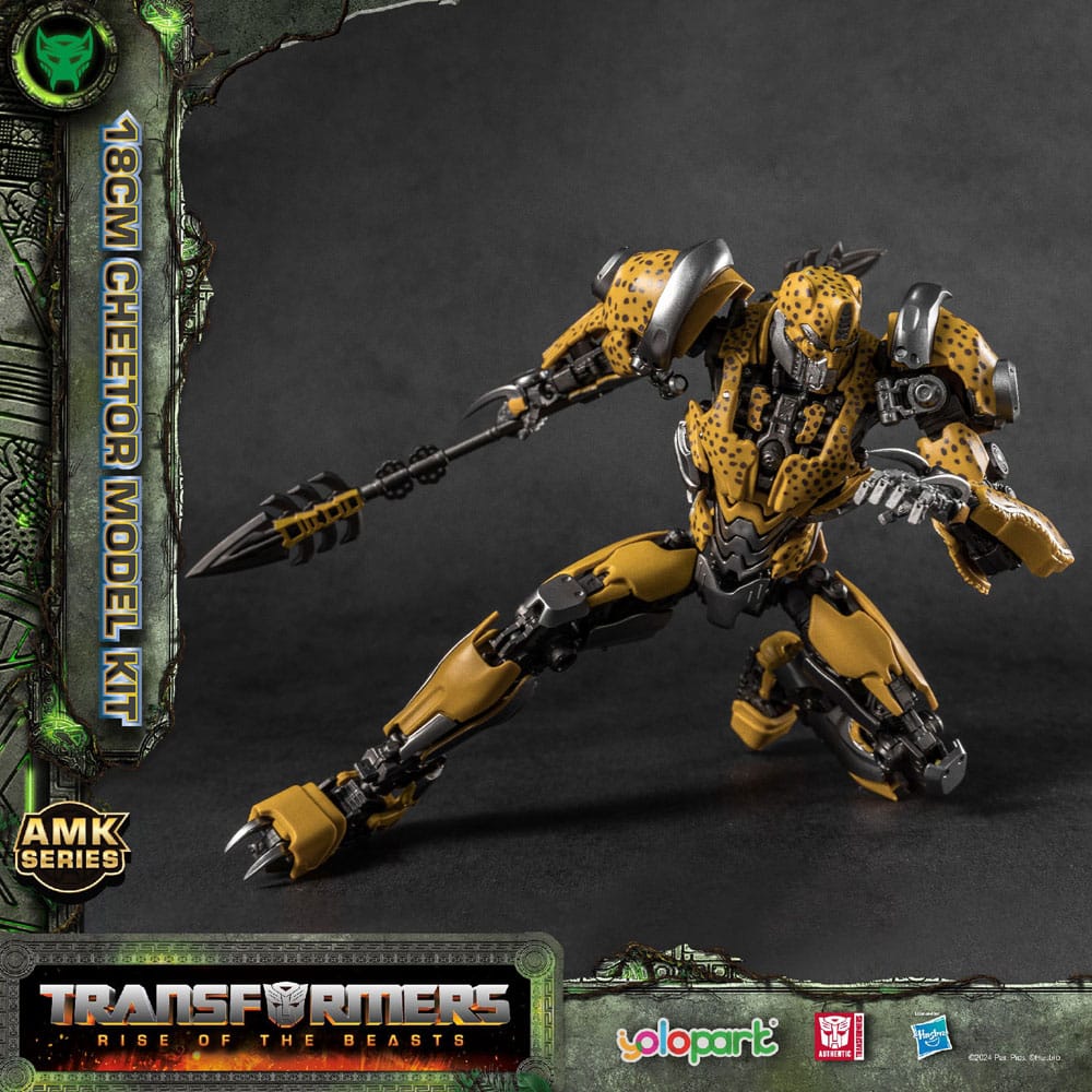 Transformers: Rise of the Beasts AMK Series Plastic Model Kit Cheetor 22 cm 4897131750043