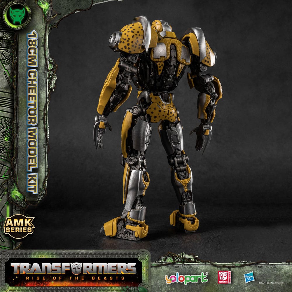 Transformers: Rise of the Beasts AMK Series Plastic Model Kit Cheetor 22 cm 4897131750043