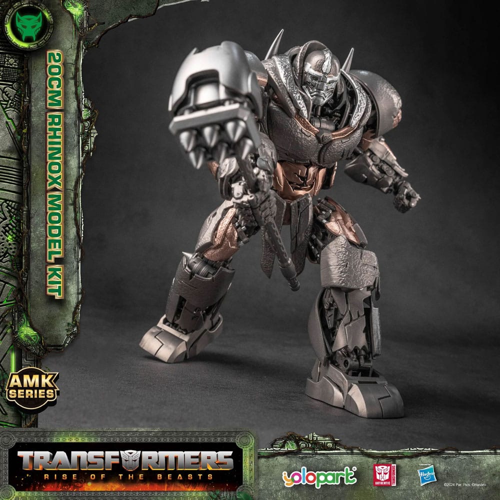 Transformers: Rise of the Beasts AMK Series Plastic Model Kit Rhinox 20 cm 4897131750050