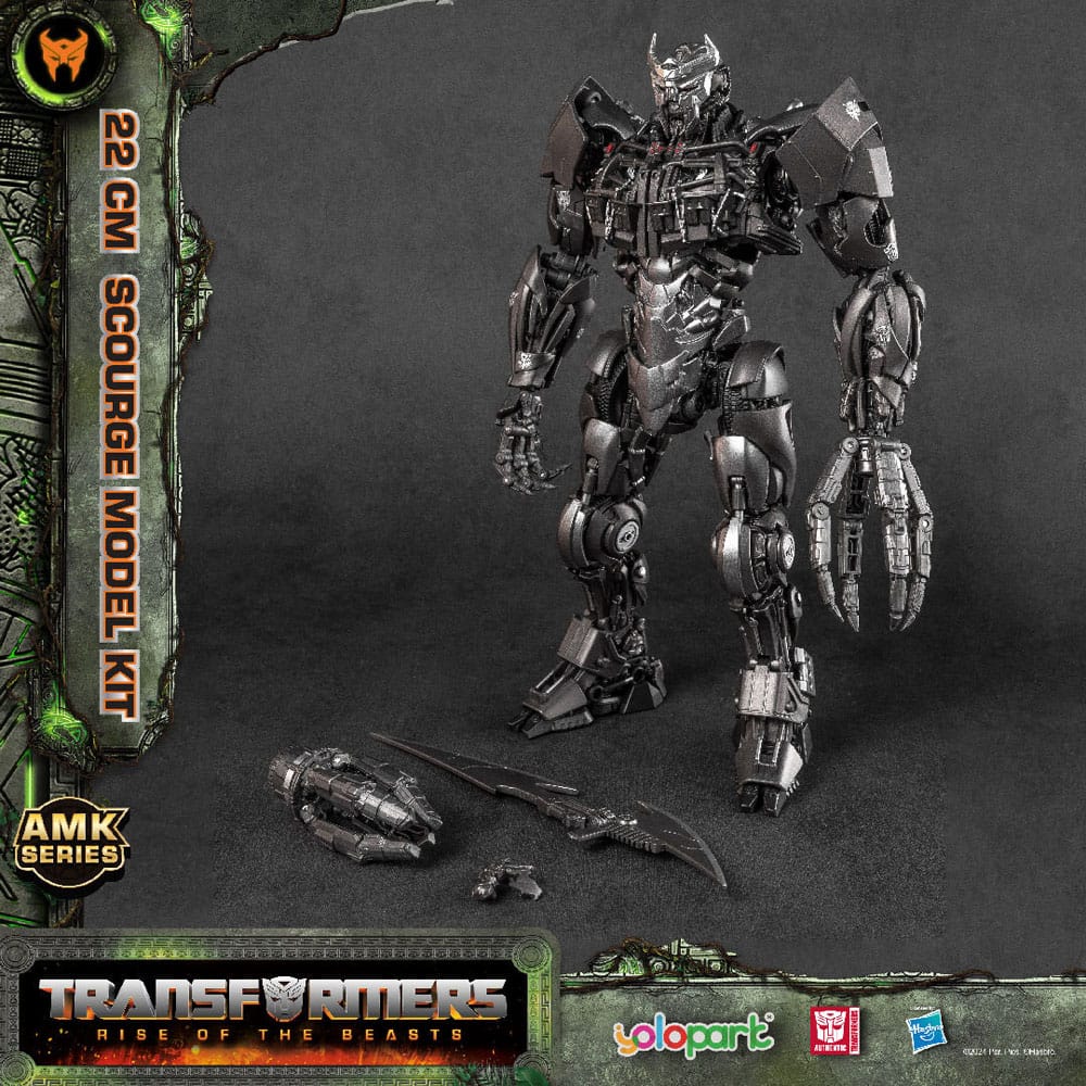 Transformers: Rise of the Beasts AMK Series Plastic Model Kit Scourge 22 cm 4897131750036