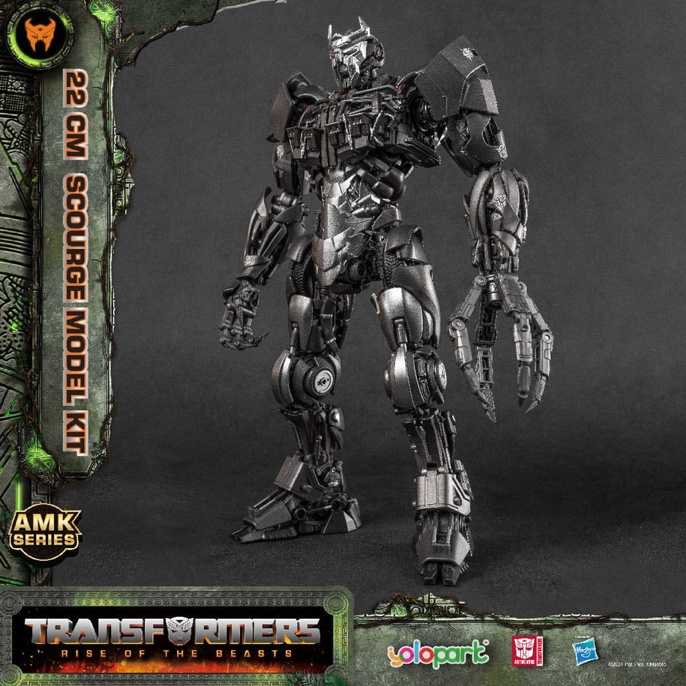 Transformers: Rise of the Beasts AMK Series Plastic Model Kit Scourge 22 cm 4897131750036