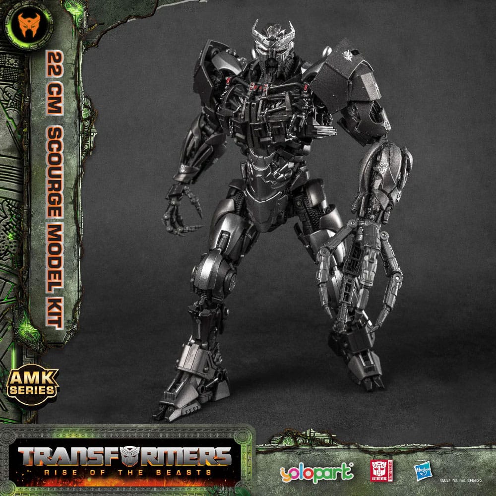 Transformers: Rise of the Beasts AMK Series Plastic Model Kit Scourge 22 cm 4897131750036