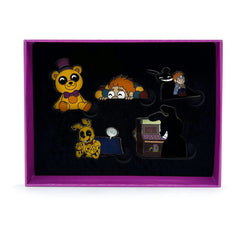 Five Nights at Freddy's Enamel Pins Set Into the Pit 3 cm (6) 0810122544906