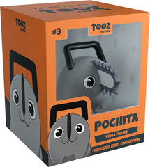 Chainsaw Man Vinyl Figure Pochits Black & Whi 0810122546344