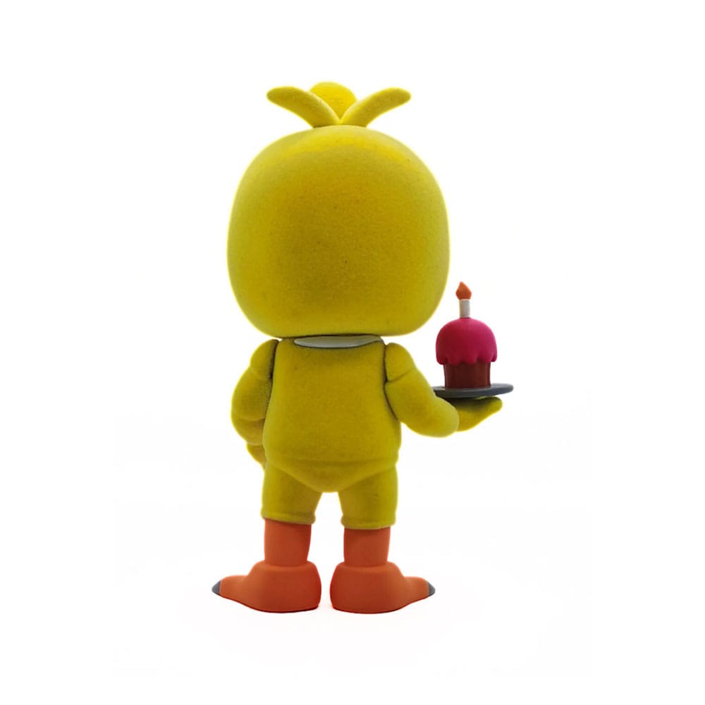 Five Night's at Freddy Vinyl Figure Chica Flocked 12 cm 0810122546979