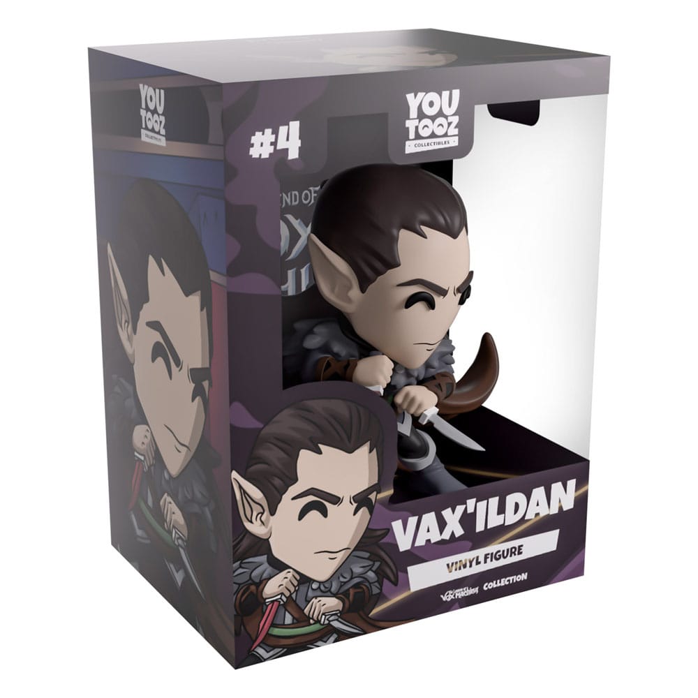 The Legend of Vox Machina Vinyl Figure Vax'ildan 10 cm 0810122549826