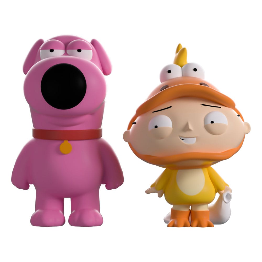 Family Guy Vinyl Figures 2-Pack Stewie & Brian Trick-Or-Treating 10 cm 0810085550488